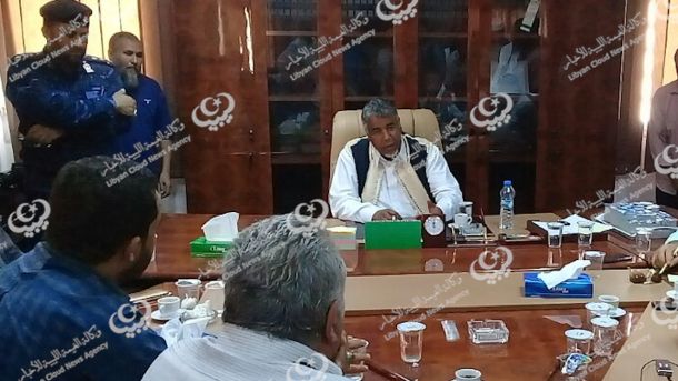 مساعدات إيطالية لمستشفى صبراتة التعليمي