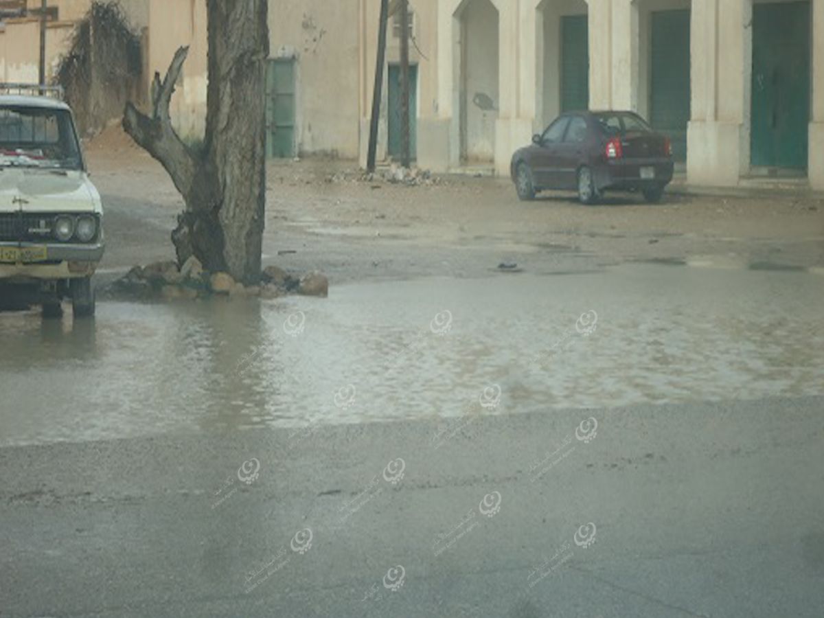 رياح قوية مصحوبة بأمطار (بالدامومية)على مدينة مزدة