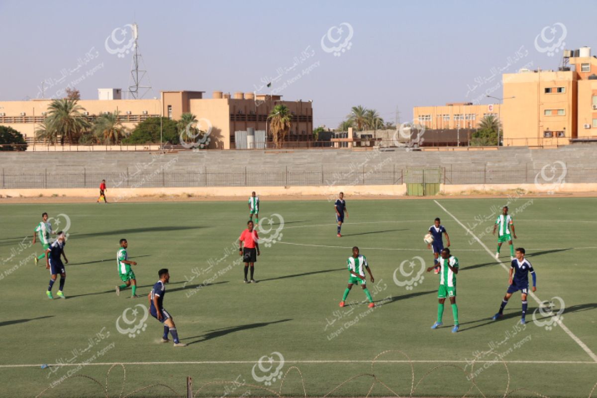 هلال بنغازي يتفوق على القرضابية بثلاثية