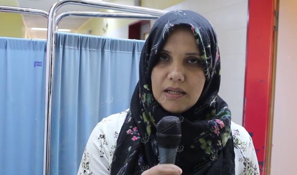 هيئة السلامة الوطنية تقوم بجمع مخلفات الحرب في مدينة مزدة