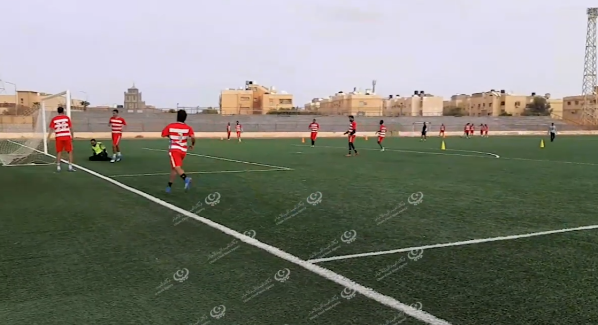 فريق الهلال سبها يواصل تحضيراته لدوري الدرجة الأولى