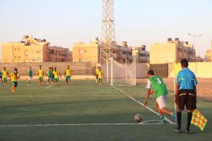 المهدية يتوج ببطولة أواسط الجنوب في كرة القدم.