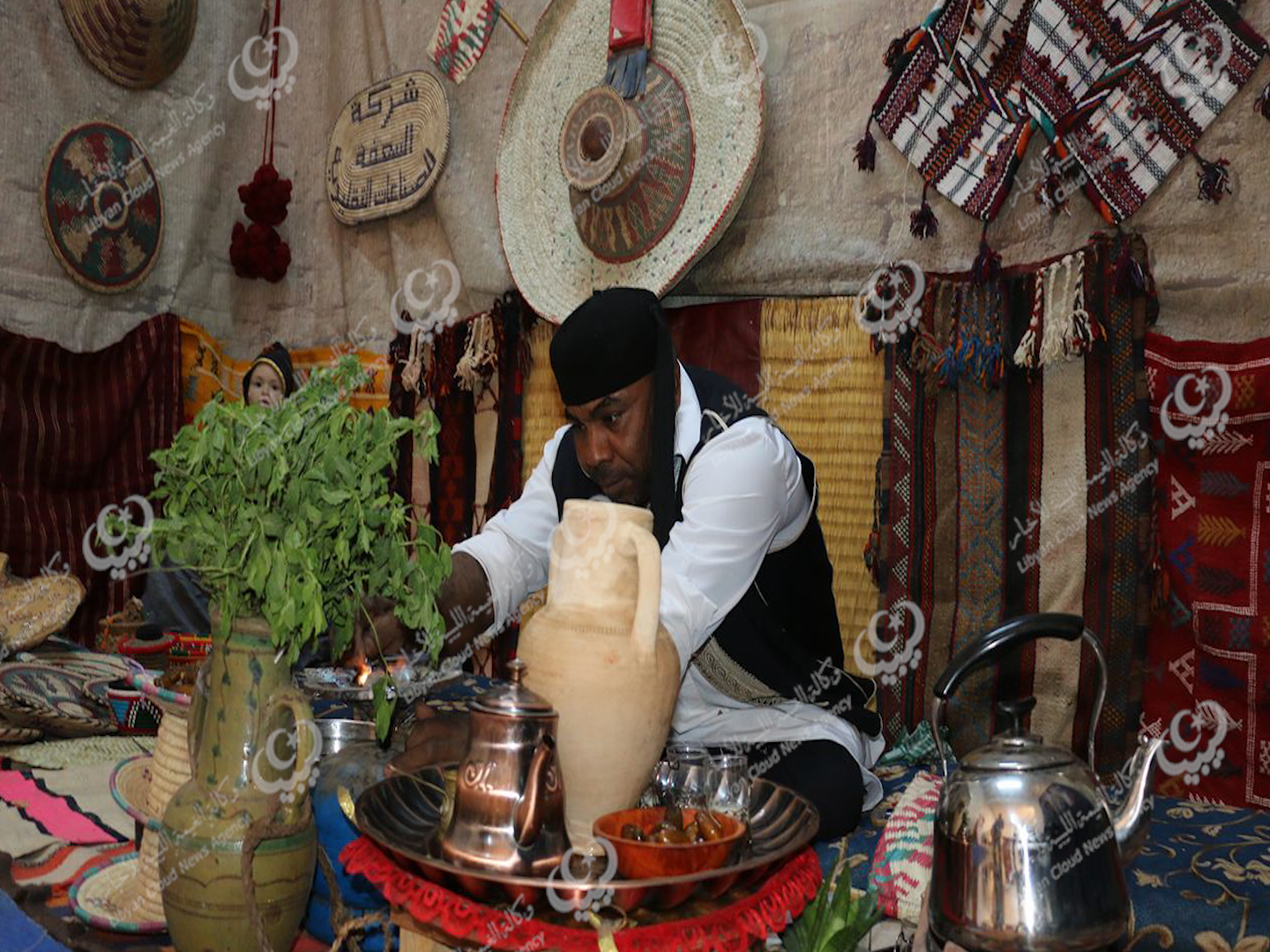 افتتاح معرض (نشاز) بمدينة سبها