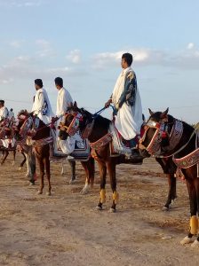 افتتاح مهرجان الفروسية والميز الشعبي بوادي عتبة