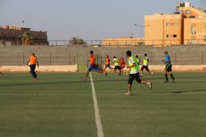 انطلاق دوري الوفاء الرياضي لكرة القدم بسبها